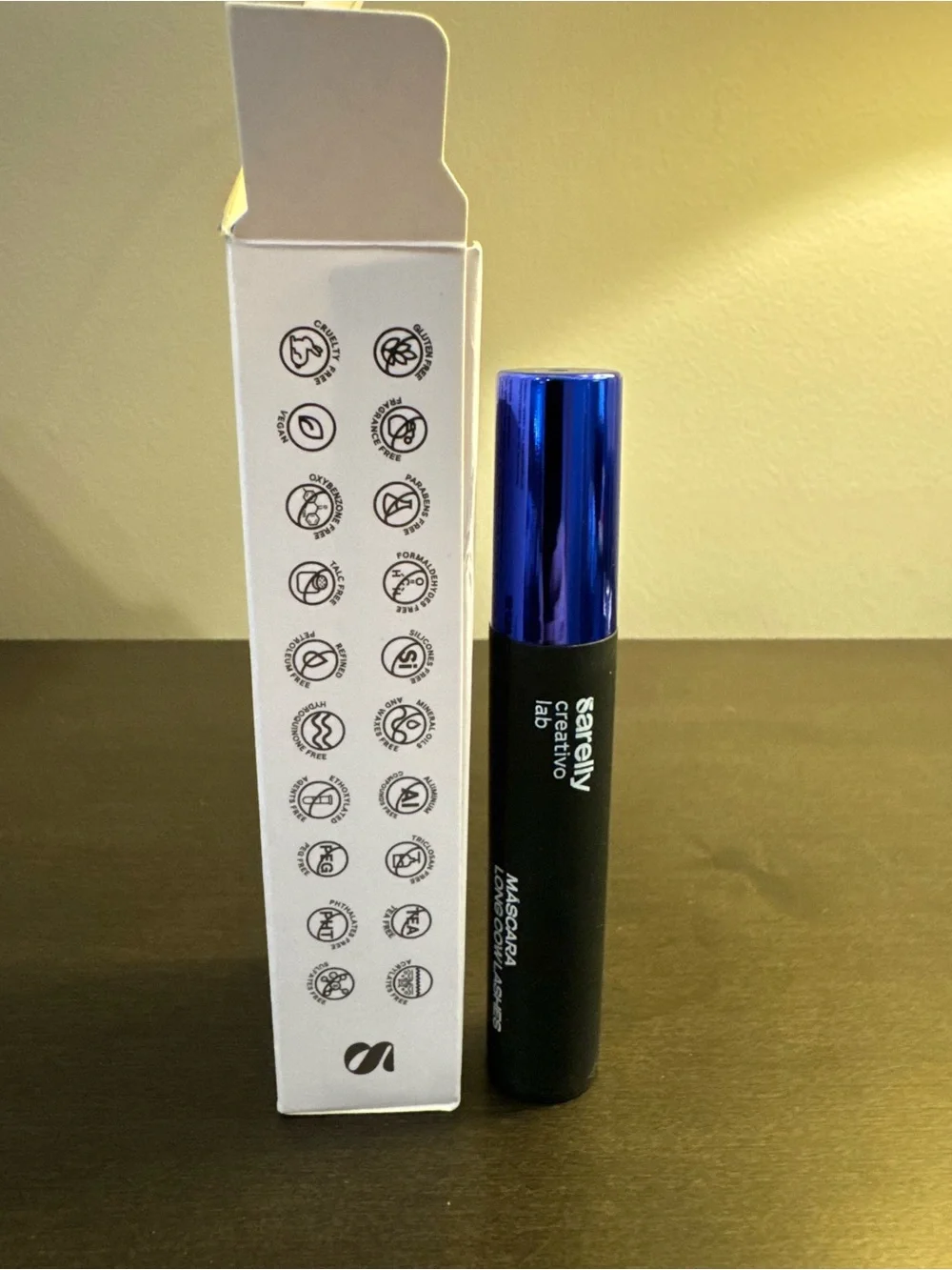 Sarelly Long Cow Lashes Waterproof Mascara 10 g .35 oz Full Size NIB